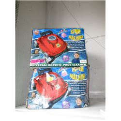 2 Robotic pool cleaners - store returns
