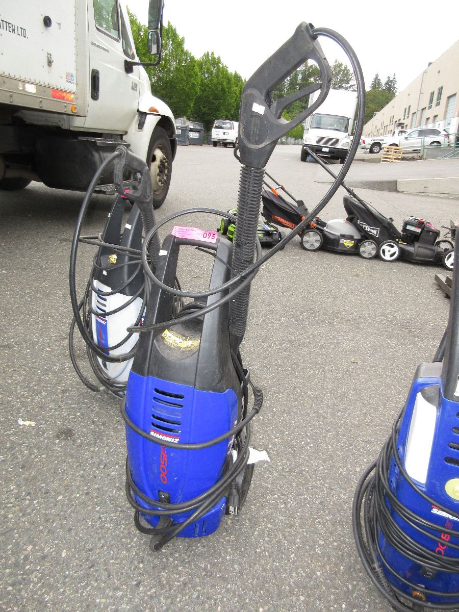 Simoniz pressure washer with wand used