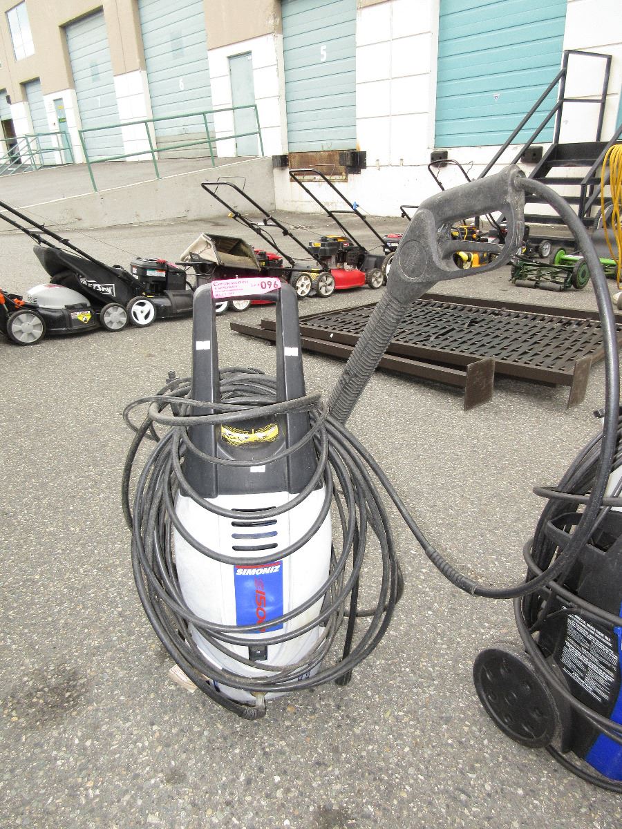 Simoniz pressure washer with wand used