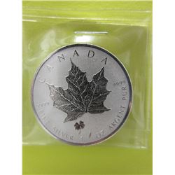 .9999 Fine Silver - Canada Maple Leaf Coin - 1 oz