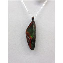 Canadian Free Form Ammolite Necklace