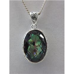 Stunning 66 CT Mystic Topaz Necklace