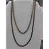 Image 1 : Estate - 2 Sterling Silver Necklaces