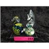 Image 1 : 2 Signed MDINA Malta art glass paperweights