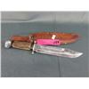 Image 1 : Anton Winger Jr. bone handled knife with sheath