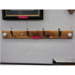 Golf club coat rack - used