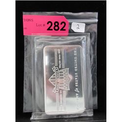 10 Troy Oz. USA Mint .999 Silver Bar