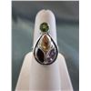 Image 1 : Custom made Multi-Gemstone Sterling Silver Ring
