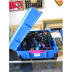 Hot Wheels carrying case with cars