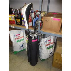Child size golf clubs - used