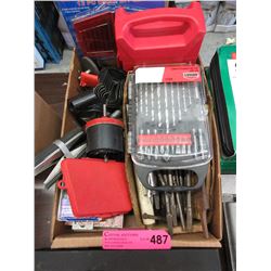 Box lot of new & used tools