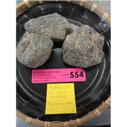 9 Ounces of Raw Amber