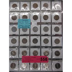 30 Canadian Special Issue Nickels