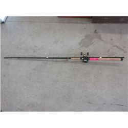 Shimano medium heavy graphite fishing rod & reel