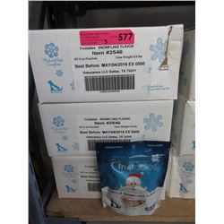 3 Cases of dog treats