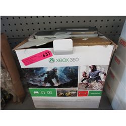 XBOX 360 with adaptor & cable