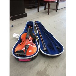 Karl Hofner violin with hard side case & bow