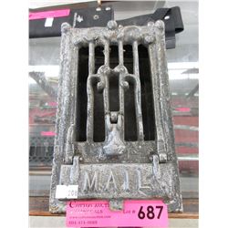 Vintage mail slot