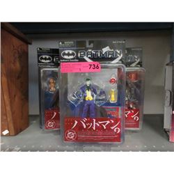 3 Batman figurines by Yamoto