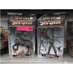 4 Spawn figurines