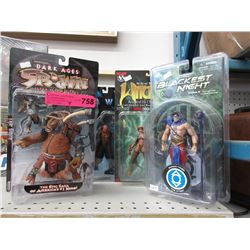 4 Assorted figurines