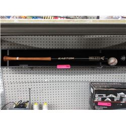 Easton bat & autographed baseball