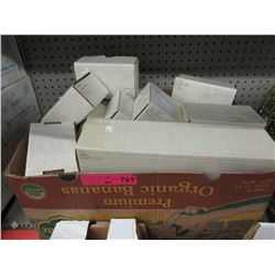 Large box of sports trading cards