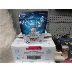 3 Cases of dog treats - Vanilla snowflake flavour