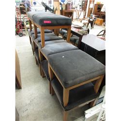 10 Stools/footstools - used