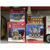 Image 1 : 4 Illuminated Christmas figurines