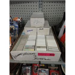 Assorted hockey & basketball trading card