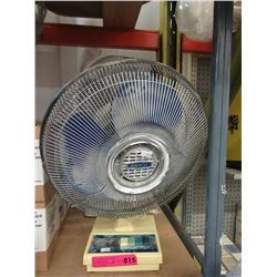 2 Vintage oscillating fans