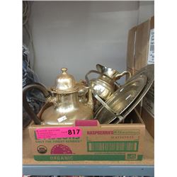 Silver plated tableware