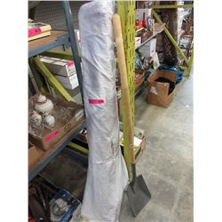 12 New wood handled shovels