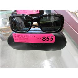 Women's Ray Ban sunglasses with case - used