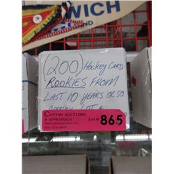 200 Hockey card rookies