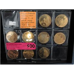 9 Apollo Series Medallions