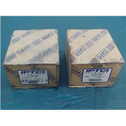 Lot of 2 New Iptci 45mm Set Screw Lock Inserts