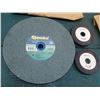 Image 2 : Lot of 3, 5/8" Capacity Grinding Wheels