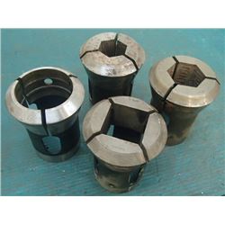 Hardinge 23A Collets, 1-1/2"(2), 1-1/4"(1), 2-1/4"(1)