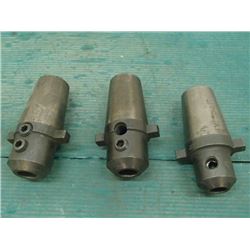 400 Kwik-Switch Universal Eng. End Mill Holders (2) 7/8", (1) 3/4"