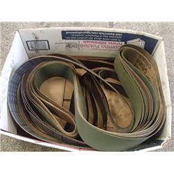 Lot of Assorted 3" Sanding Belts