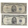 Image 1 : 1953 $5 Silver Certificate Currency Lot of 2