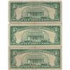 Image 2 : 1963 $5 Red Seal Bill Lot of 3