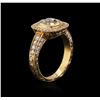 Image 3 : 18KT Rose Gold 1.83ctw Diamond Ring