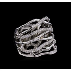 0.83ctw Diamond Ring - 14KT White Gold