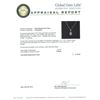 Image 3 : 14KT White Gold 0.77ctw Diamond Pendant With Chain