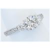 Image 8 : 1.55ctw Diamond Ring - 14KT White Gold