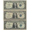 Image 1 : 1957 $1 Silver Certificate Currency Lot of 3