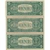 Image 2 : 1957 $1 Silver Certificate Currency Lot of 3